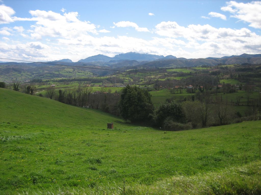 Blick vom Weg ins Tal