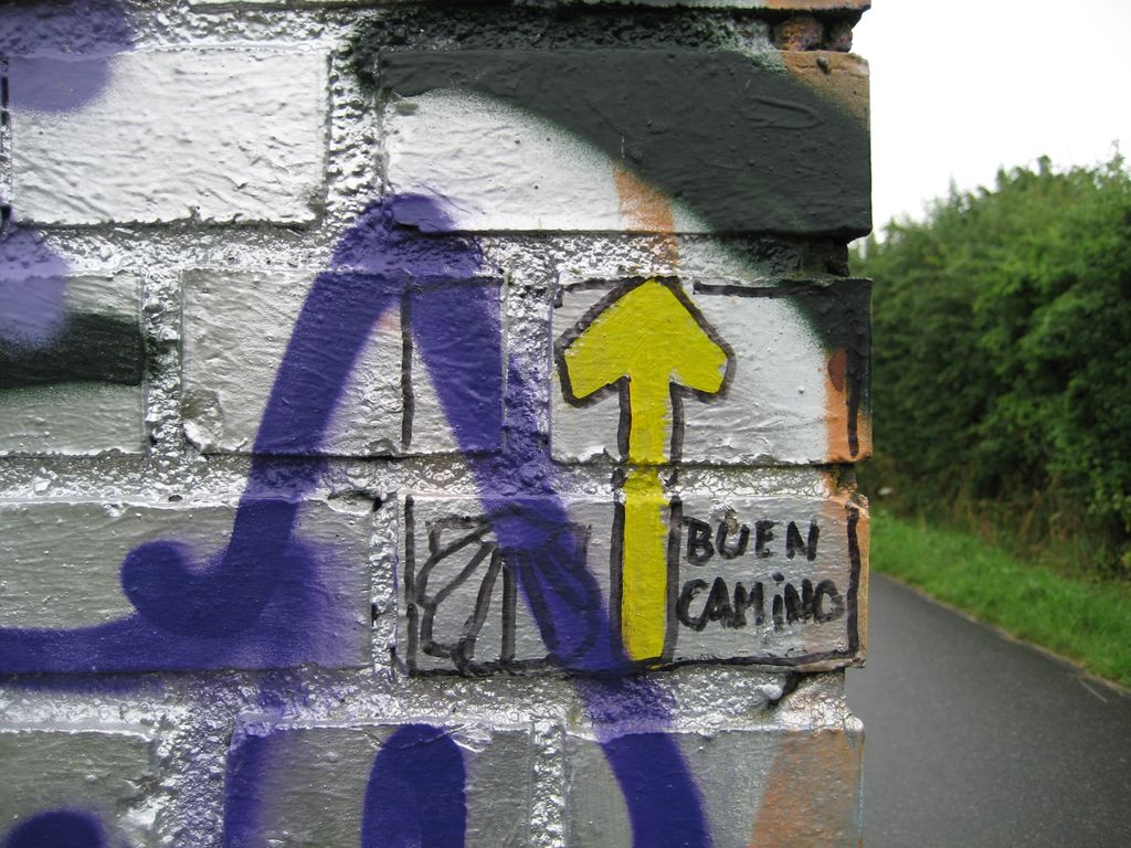 Erster Pilgergruß in Aachen