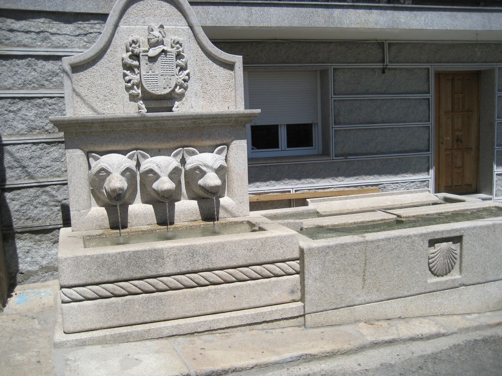 Pilgerbrunnen in Lubián