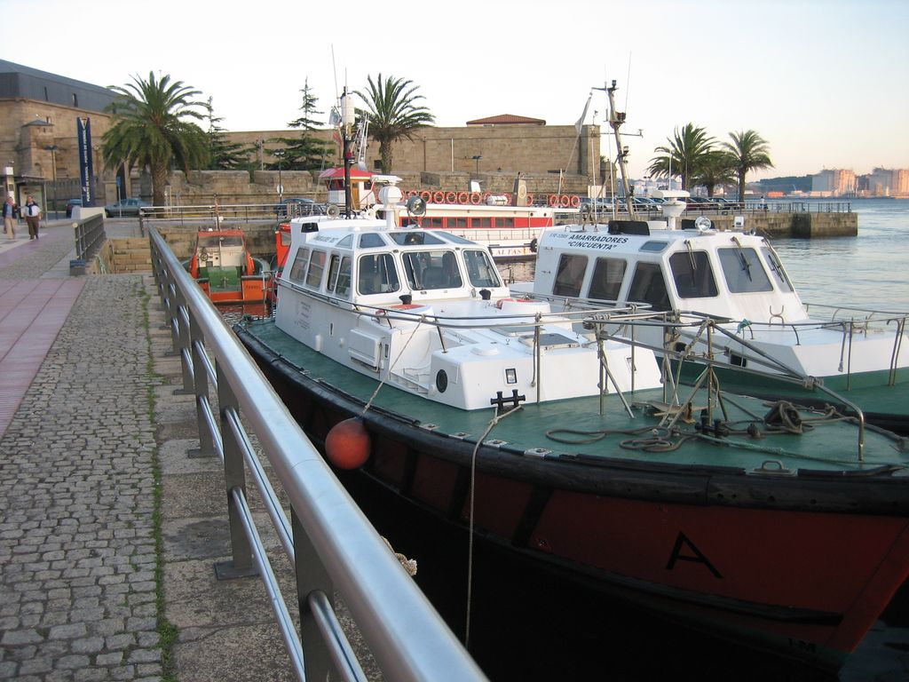Startpunkt des Camino Inglés in Ferrol
