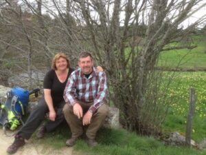 Elli und Karl, Gastgeber der Casa de Peregrino in Speicher