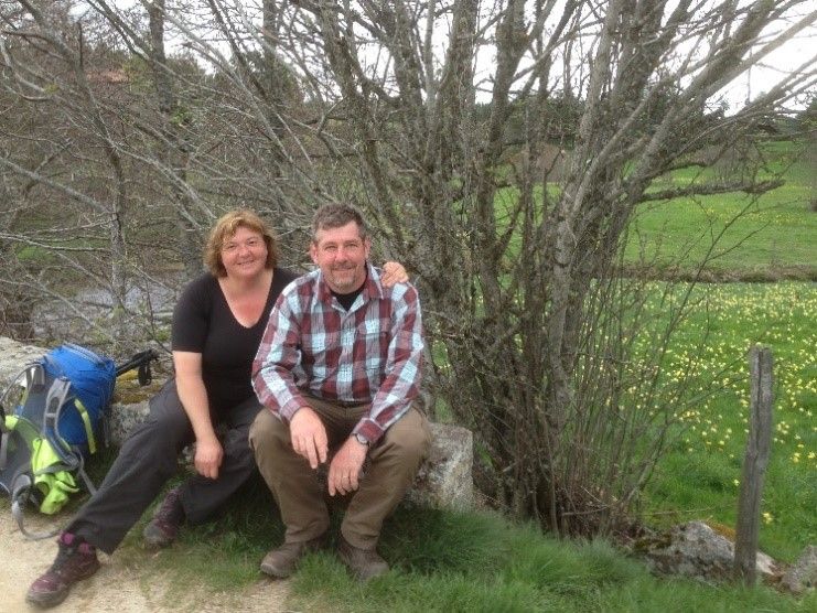 Elli und Karl, Gastgeber der Casa de Peregrino in Speicher