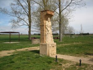 Die Mitte des Camino Frances bei Sahagun